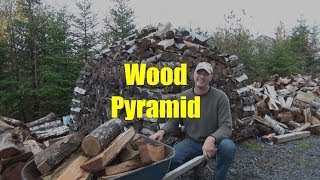 Quick and Easy Way to Stack Firewood [upl. by Isaacs]