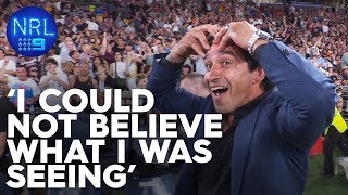 JT is mind blown by Nathan Clearys astonishing performance 2023 NRL Grand Final  NRL on Nine [upl. by Enyalb]