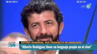 Discurso de Antonio Banderas Hijo Predilecto de Andalucía [upl. by Nairrot580]