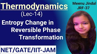 Entropy Change in Reversible Phase Transformation  Troutons rule  PYQs [upl. by Ciapha]