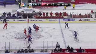 Winter Classic 2014 Toronto vs Detroit [upl. by Lehacim]