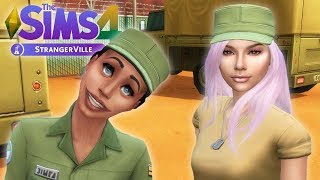 BREAKING INTO THE SECRET LAB  The Sims 4 Strangerville [upl. by Hallette]