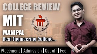 MIT Manipal college review  admission placement cutoff fee campus [upl. by Player]