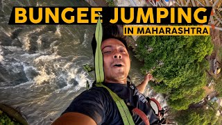 Bungee Jumping  Kolad Zostel  Complete Information  Maharashtra 2024 [upl. by Chiquia]