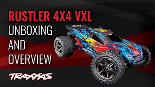 Rustler 4X4 VXL  Unboxing and Overview [upl. by Alleahcim608]