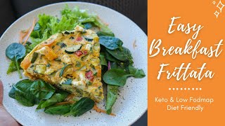 Frittata  Easy Healthy Breakfast Recipe  Keto Recipe [upl. by Shivers]