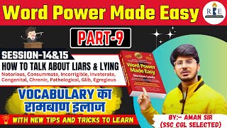 Word Power Made Easy Part9 Session 14 How to talk about liars and lying [upl. by Ezalb]