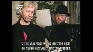 Robin amp Maurice Gibb Interv with DJ Martijn Krabbé 1991 [upl. by Ellehcer]