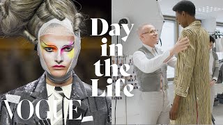 A Day in the Life of Fashion Designer Thom Browne  Vogue [upl. by Nuoras]