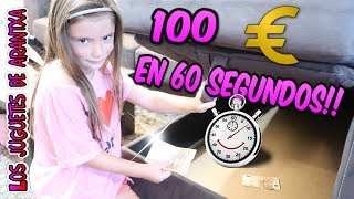 60 Segundos para encontrar 100€ 💶💶 en mi nueva casa [upl. by Aleyak352]