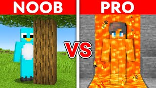 NOOB vs PRO HIDE AND SEEK MAP BUILD CHALLENGE  Minecraft Prop Hunt [upl. by Timmie883]