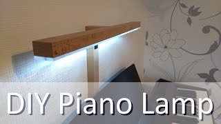 DIY Piano Lamp [upl. by Nwahsyd]