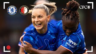 POV YOU watch Chelsea Women score 9 GOALS against Feyenoord with Sonia’s LIVE REACTION  2425 [upl. by Symer26]