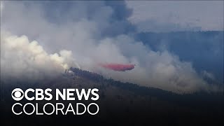 Live Coverage Colorado wildfire burning in Larimer County grows quickly evacuations in place [upl. by Caines45]