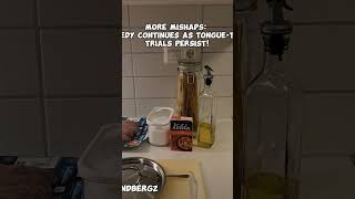 Kitchen Comedy  Tomato amp Cream Fraiche Pronunciation Blunders CookingHumor VloggingFail Shorts [upl. by Ormond]