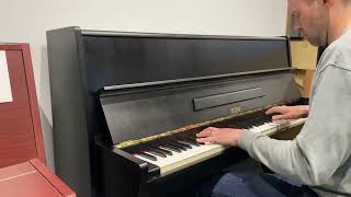 Petrof 113 1980 Upright Piano Demo  In A Mellow Tone [upl. by Waine]