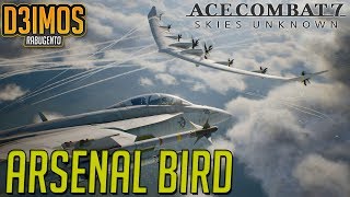 ACE COMBAT 7 MISSÃO 12 STONEHENGE VS ARSENAL BIRD [upl. by Sumer]