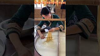 Amazing itlaijnzitlain milk food working pasta recipe cooking satisfying foodie donkeymilk [upl. by Asennav]