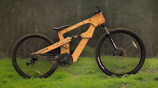 I made a full suspension wooden bicycle [upl. by Quintie63]