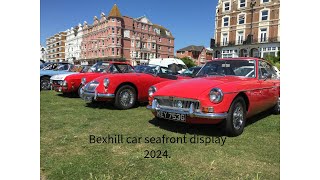 Bexhill Sea Front car display 28 7 24 video 1 [upl. by Outlaw]