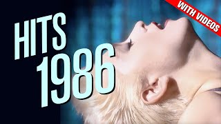 Hits 1986 1 hour of music ft Cyndi Lauper Berlin The Bangles Madonna Mr Mister OMD  more [upl. by Aerol]