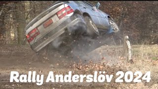 Rally Anderslöv 2024  Crashes amp Action [upl. by Selrahcnhoj]