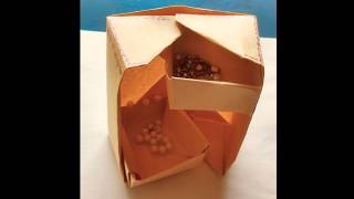 Make Mini Storage Box from Paper in 5 Mins 🎁 youtubeshorts youtubefeedyoutubebetadiy shortsfeed [upl. by Prebo180]