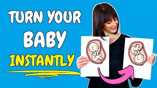 How to naturally turn a breech baby INSTANTLY with breech baby turning exercises and moxibustion [upl. by Gretchen]