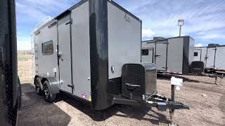 7x14 Multi Use Colorado Cargo Trailer Tour [upl. by Melly]