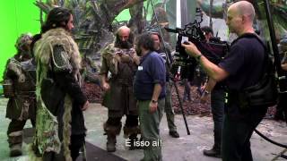 O Hobbit A Desolação de Smaug  Diário de Produção 12 [upl. by Niknar]