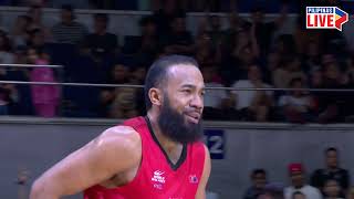 Stanley Pringle DRAINS LONG TRIPLE for Ginebra vs Rain or Shine in 3Q  2024 PBA Philippine Cup [upl. by Ilehs]