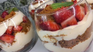 Tiramisu fraise et speculos une vraie tuerie🍓🍓🍓 [upl. by Ok671]