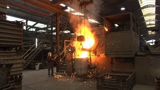 Giesserei für Stahlguss  SAVIMETAL Unternehmensfilm [upl. by Ocirrej]