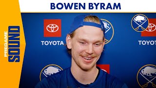 quotIts A Good Young Team With A Bright Futurequot  Bowen Byram Ahead of His Buffalo Sabres Debut [upl. by Aileon]