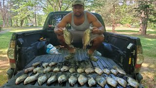 Catching Slabs On The Pamunkey River The Crappie Honey Hole [upl. by Grobe]