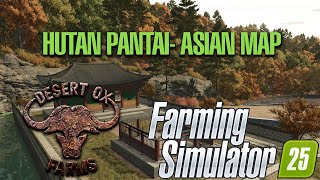 FS25 Asian MapHutan Pantai FS25 Farming Simulator 25 [upl. by Davina]