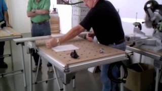 Festool MFT3 Setup Part I  Guide Rail [upl. by Stavro725]