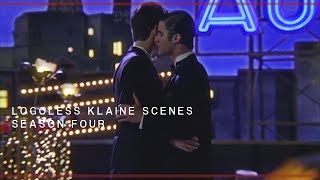 logoless hd klaine scenes  season 4 dl link in desc [upl. by Odnamla]