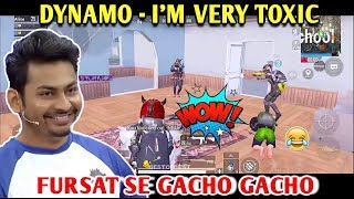 DYNAMO  IM VERY TOXIC  HYDRA SQUAD INTENSE RUSH GAMEPLAY  PUBG MOBILE  BEST OF BEST [upl. by Aikkin431]