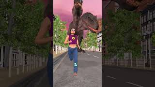 TWO HEADED Dinosaur Attack Friends  Evil 2 Head REXY Chase Jurassic Adventure dinosaur dino [upl. by Nyrroc]