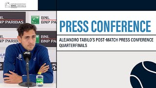 Alejandro Tabilo  Postmatch Press Conference Quarterfinals IBI24 [upl. by Pike306]