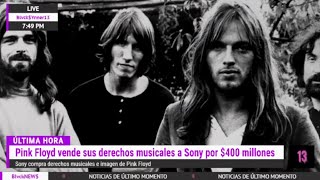 PINK FLOYD vende sus DERECHOS MUSICALES a SONY ¡400 MILLONES de DÓLARES [upl. by Mastat]