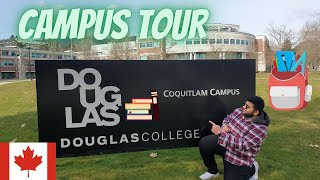 DOUGLAS COLLEGE  COQUITLAM BC CANADA  FULL CAMPUS TOUR  NEERAJ CANADA [upl. by Anaigroeg356]