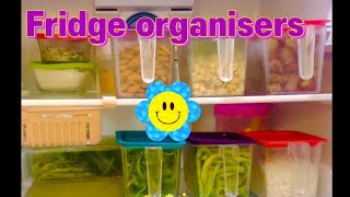 How to organise fridge organizer fridgeorganization trending viralvideo sorting Amazon product [upl. by Oirtemed598]