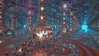 The Chaos Forges of Vulcan  Binary Fusion  3D Fractal Animation Music Video [upl. by Nanny]