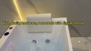 how is the hydromassage bathtub work [upl. by Irahc]