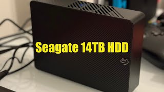 Seagate 14TB HDD External Drive Review [upl. by Akered]