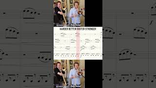 Daft Punk but its orchestral trombonists trombone daftpunk classicalmusic orchestra [upl. by Coney]