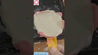 preclinical prosthodontics labطريقة عمل alginate impression ampprimary cast  مختبر بروستو [upl. by Countess]