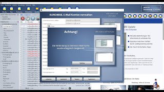 KUNOMAIL  EMail Konto in KUNOMAIL einbinden [upl. by Aicelf]